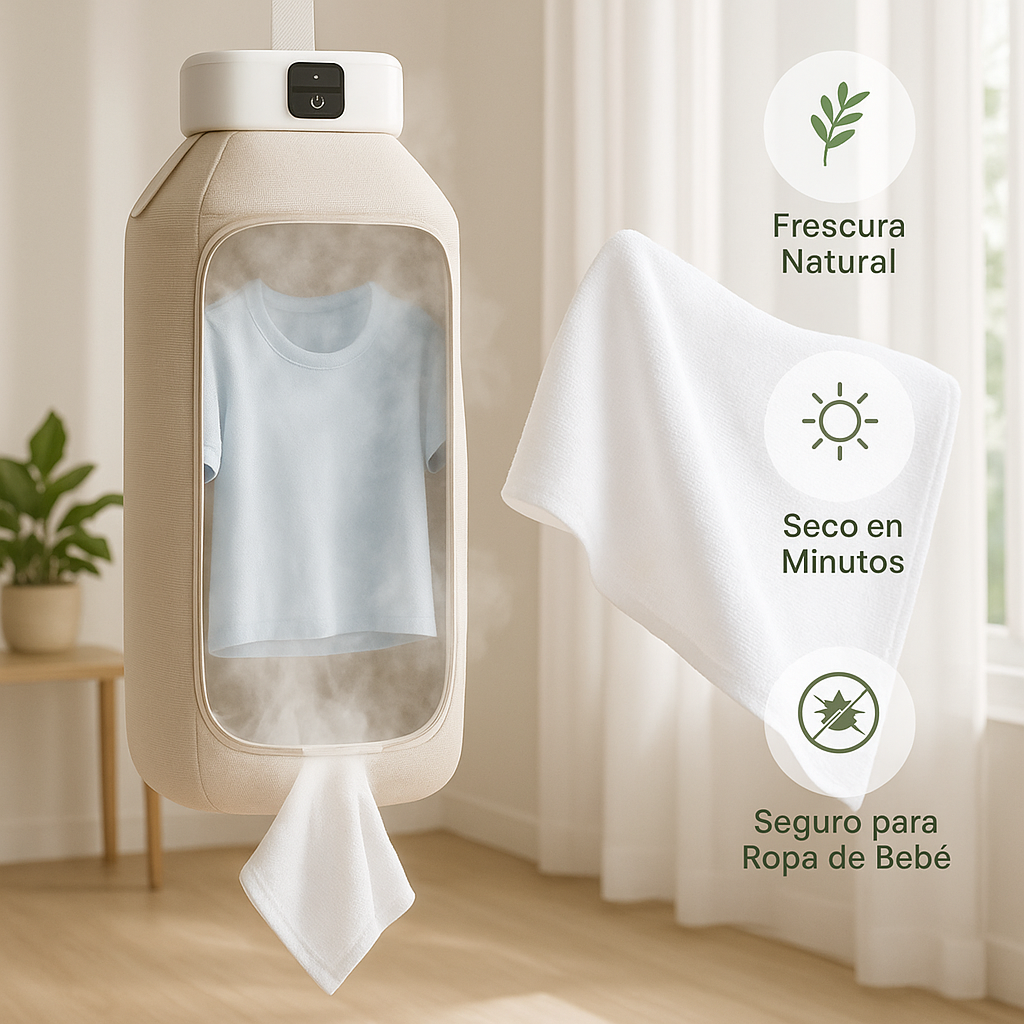 SECADORA DE ROPA PORTATÍL PREMIUN