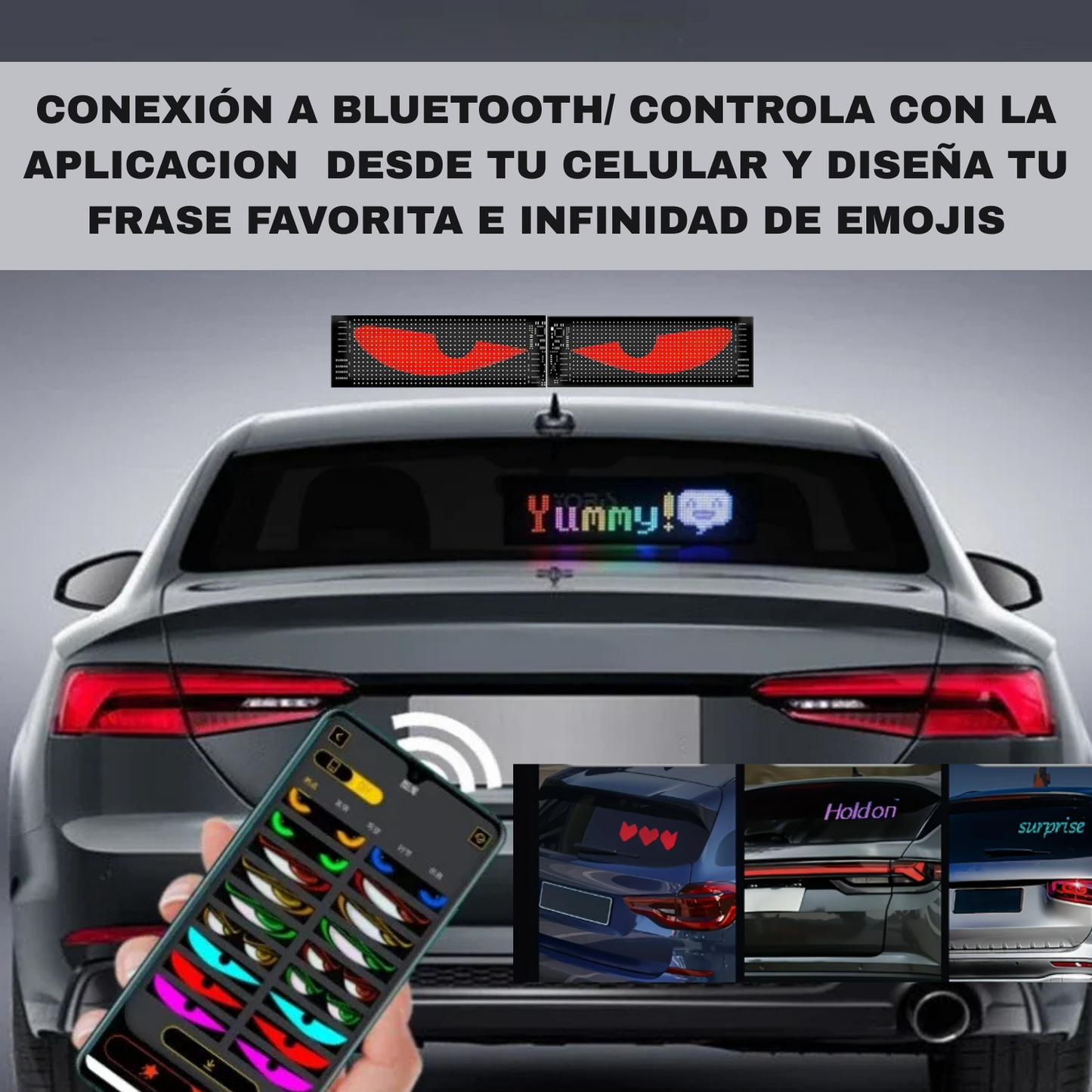 OJOS LED PARA AUTOS Y CAMIONES