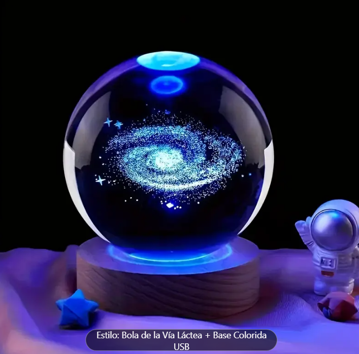 Minilámpara 3D multicolor