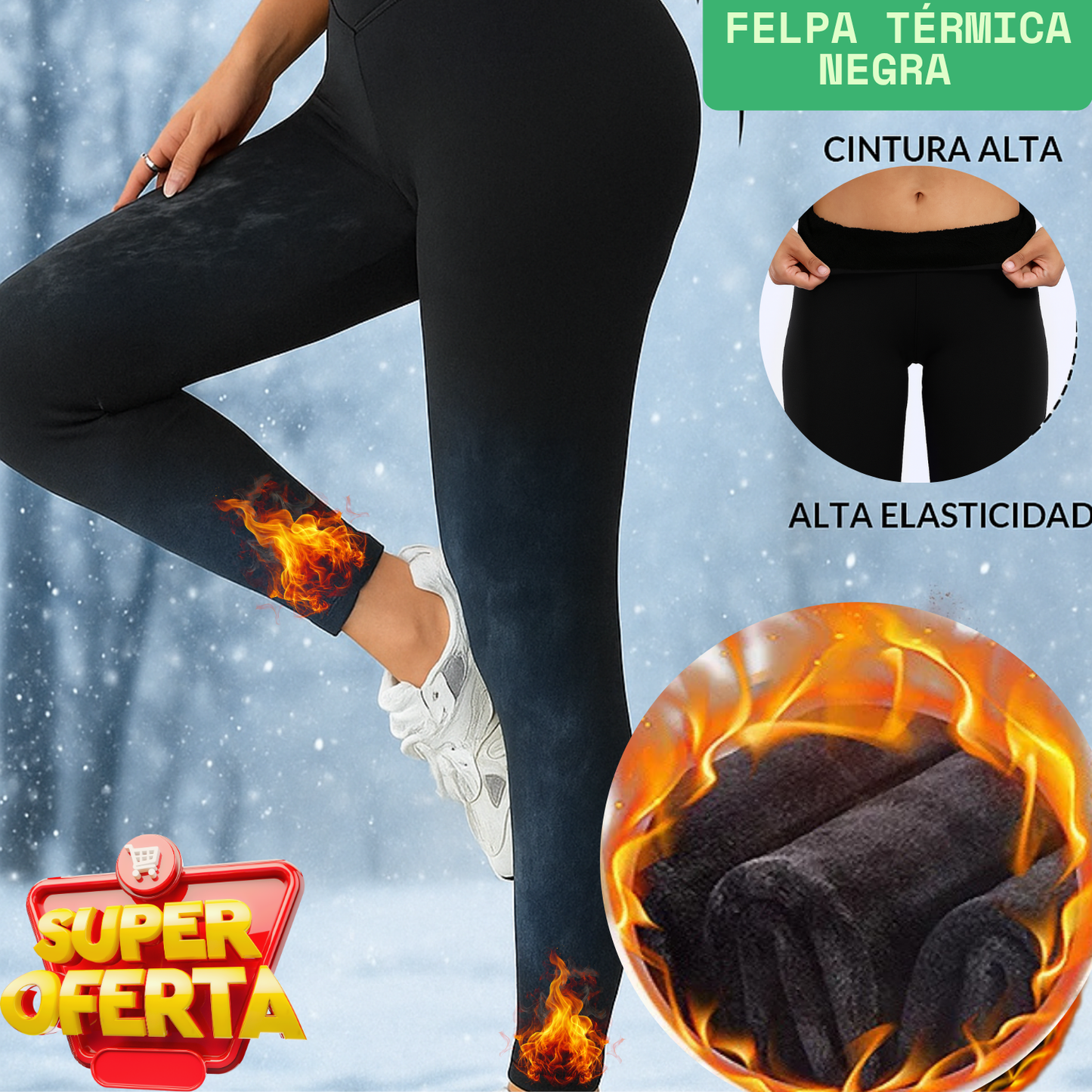 LEGGINGS TÉRMICO 🔥PARA DAMA💃