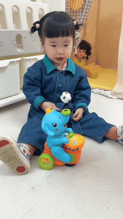 🐘✨ Juguete Elefante Sopla Pelotas