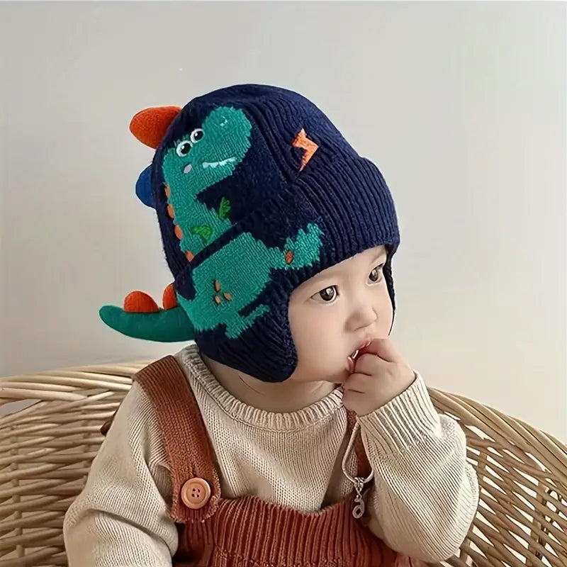 ⛑️4CHULLOS ABRIGADORES DINO🦖( niña)(niño) unisex