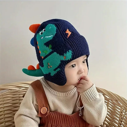 ⛑️4CHULLOS ABRIGADORES DINO🦖( niña)(niño) unisex