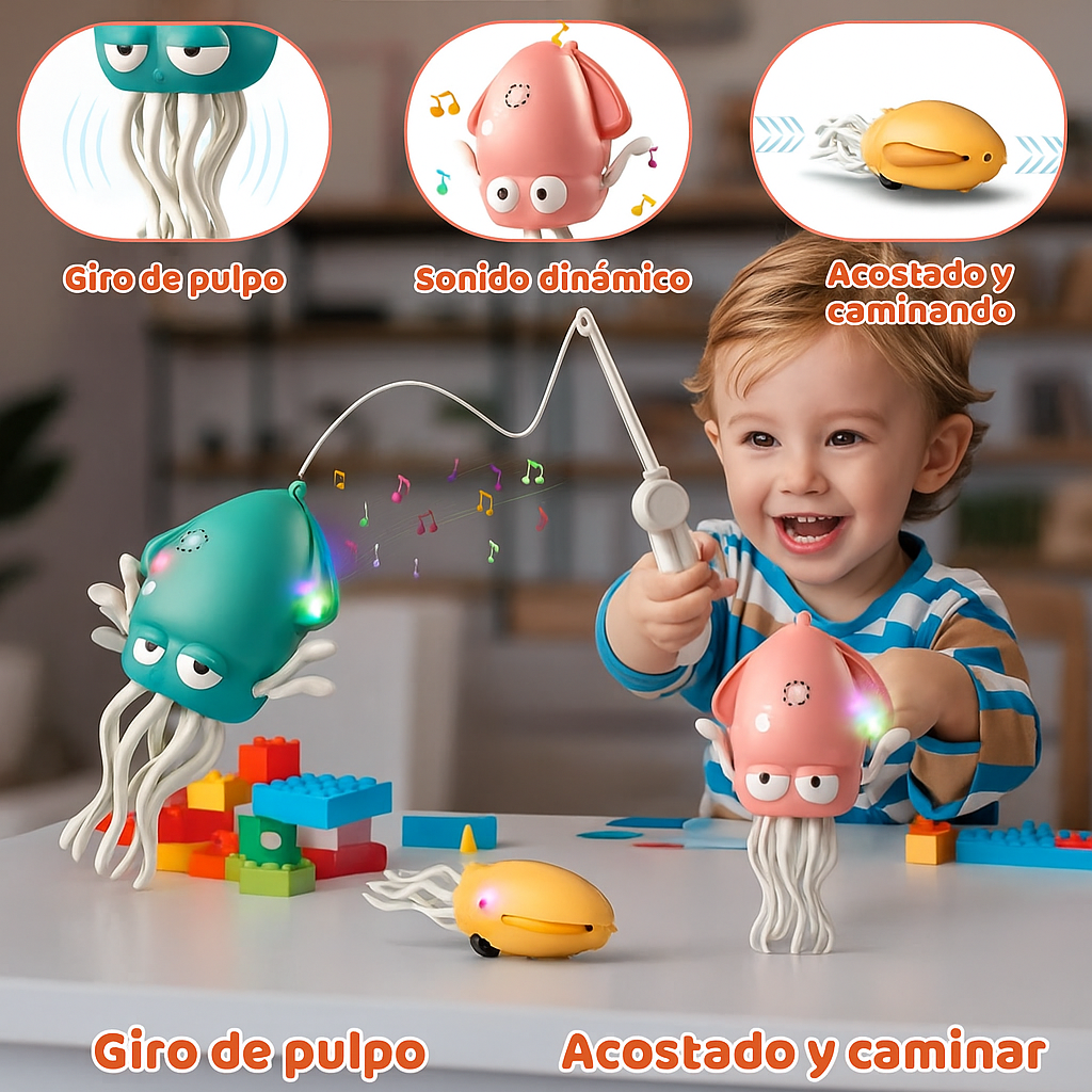 🪼Juguete Pulpo Mágico🌟
