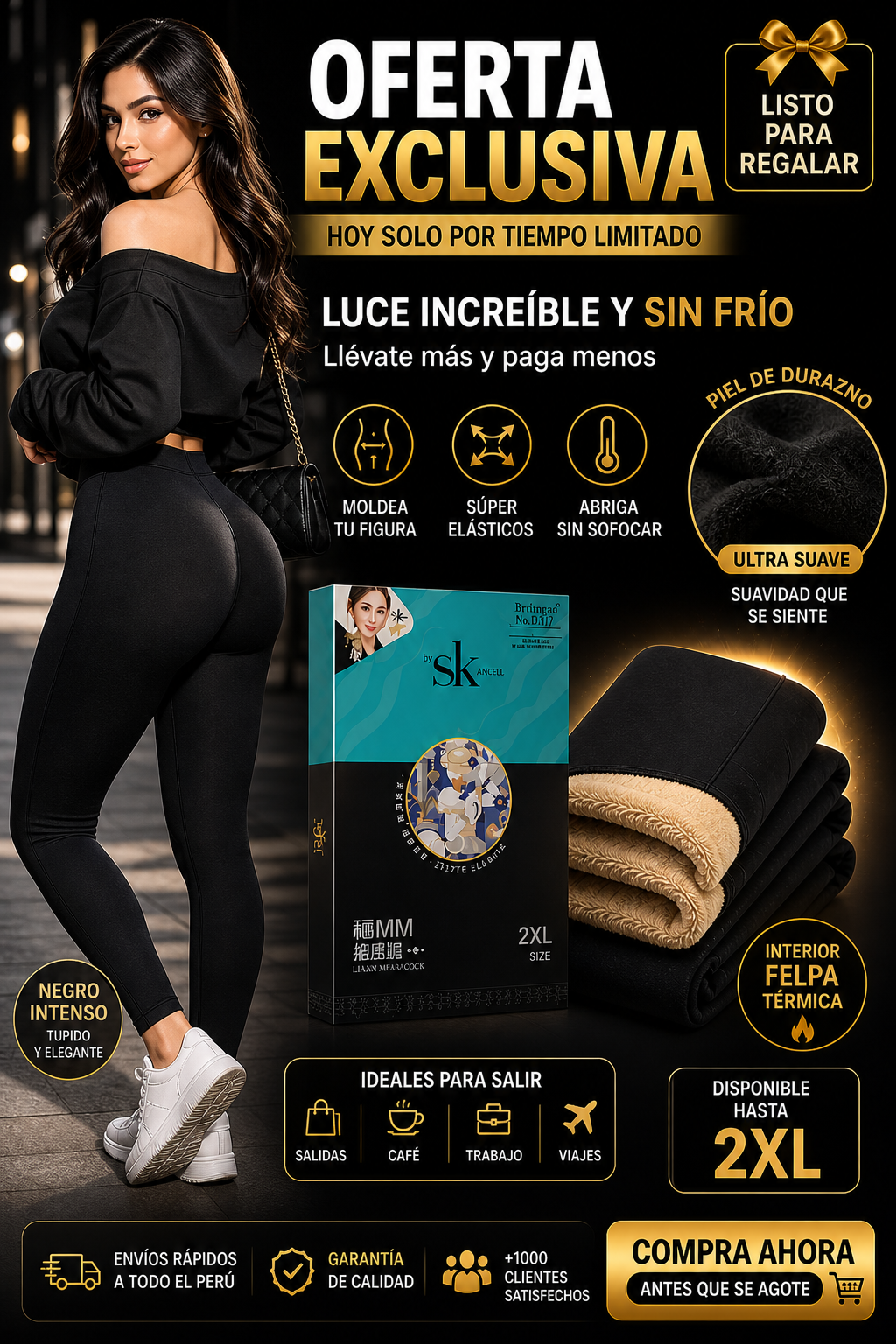 LEGGINGS TÉRMICO 🔥PARA DAMA💃